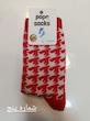 جوراب زنانه ساق دار طرحدار Popo Socks