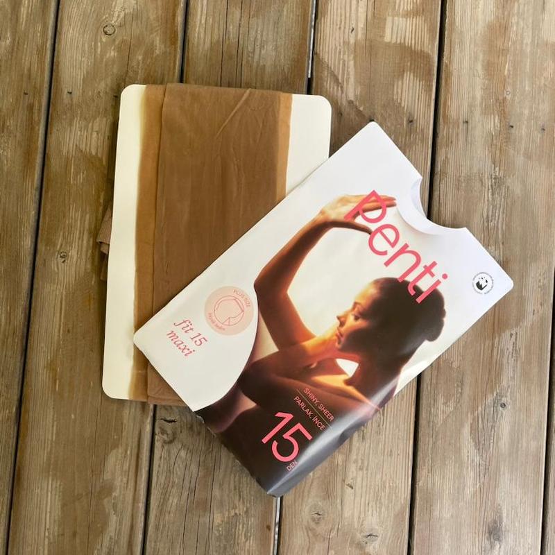 جوراب شلواری شیشه ای برند penti   fit15