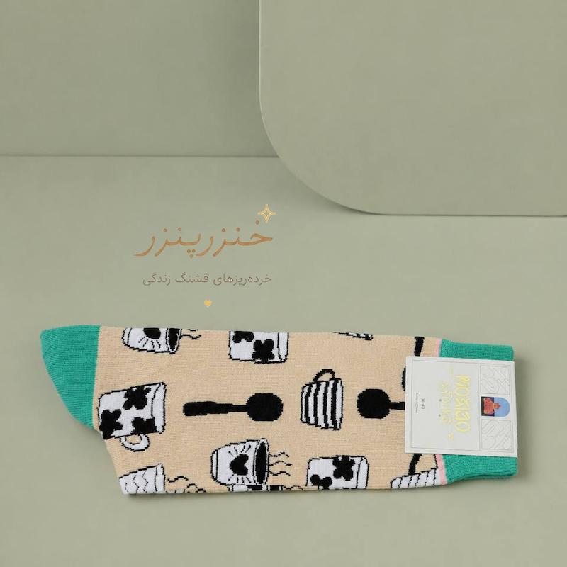 جوراب موکسیائو moxiao طرح دریاچه-کپی