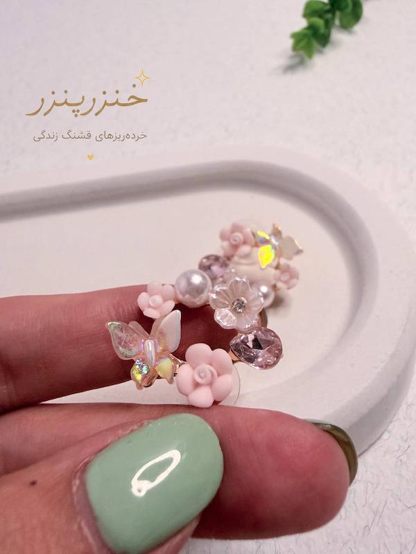 گوشواره شکوفه پینترستی 