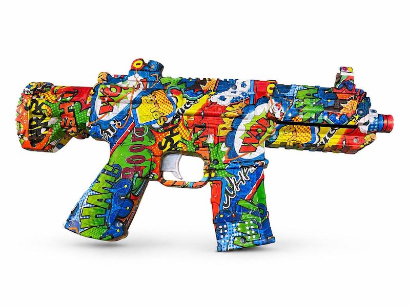 تفنگ بازی ژله‌ای مدل Mini M416