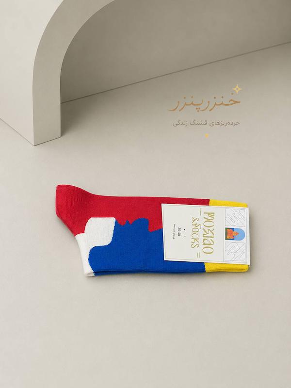 جوراب موکسیائو moxiao طرح ابسترکت