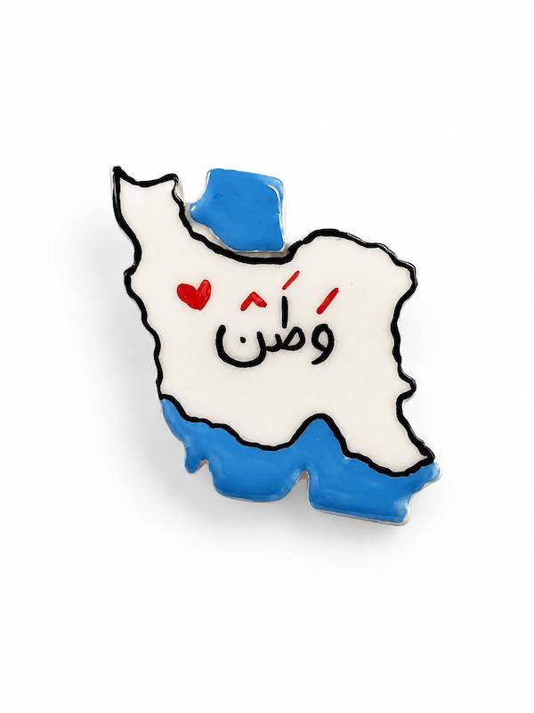 مگنت سرامیکی طرح وطن