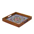 سینی چوبی مربع گلستان شاعران