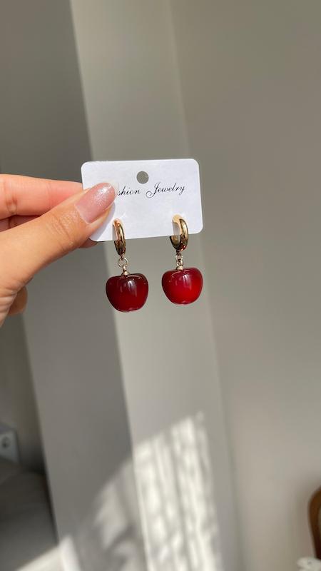 گوشواره گیلاسی🍒