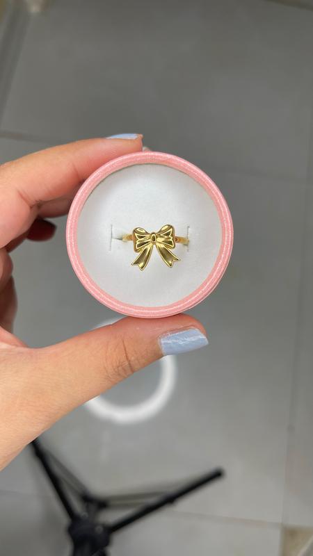 انگشتر پاپیون مینیمال 