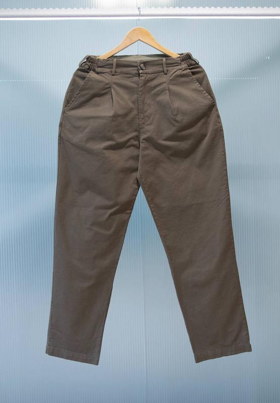 شلوار كتان خاكي