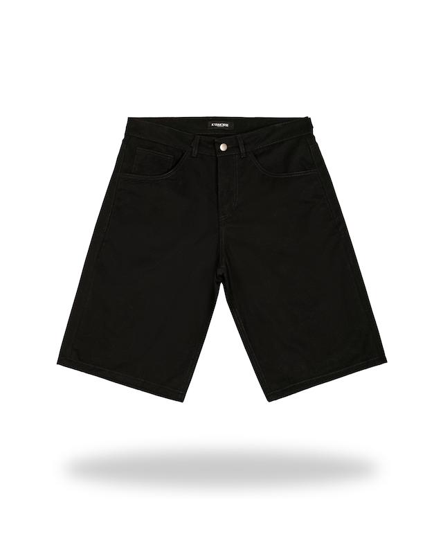 شلوارک کتان آلفونسو مشکی (ALFONSO SHORTS)