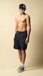 Pleated shorts