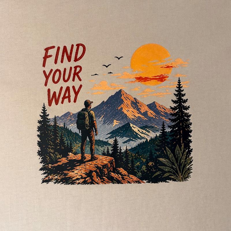 تیشرت FIND YOUR WAY