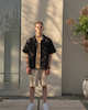LINEN POCKET SHIRT