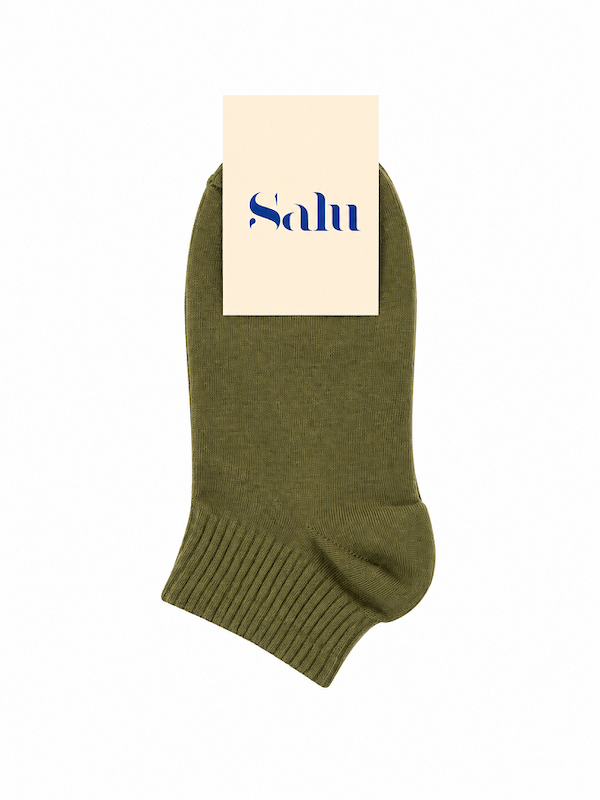 جوراب ساق کوتاه ساده سالو
