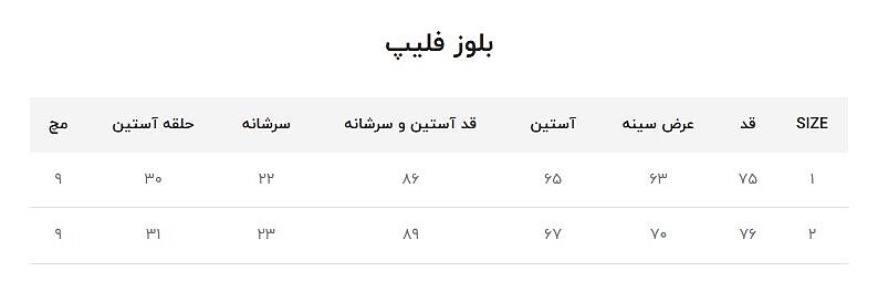 بلوز آستین بلند PHILIPP مشکی