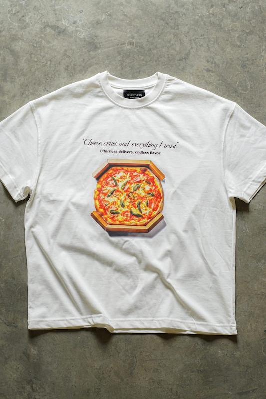 تیشرت PIZZA سفید