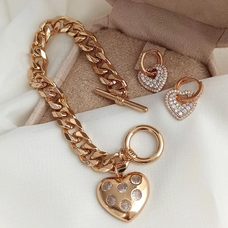 ست دستبند و گوشواره