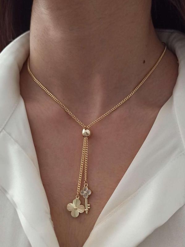 گردنبند مارشالی ونکلیف و کلید 