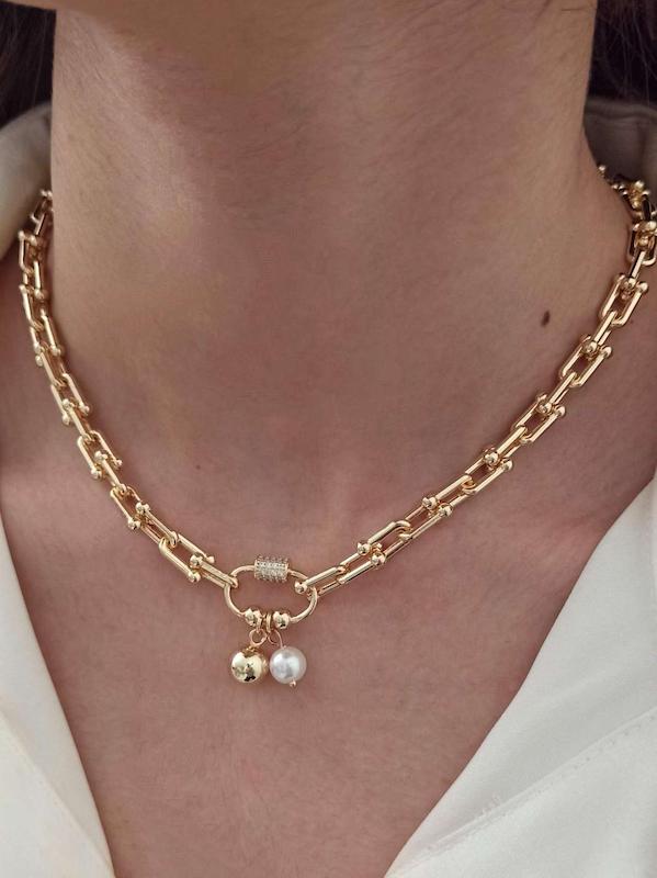 گردنبند تیفانی مروارید 