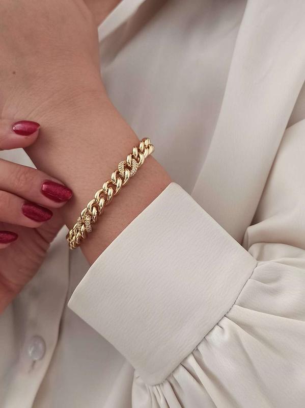 دستبند کارتیر قفل ملوانی 