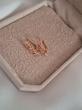 گوشواره حلقه ای گل