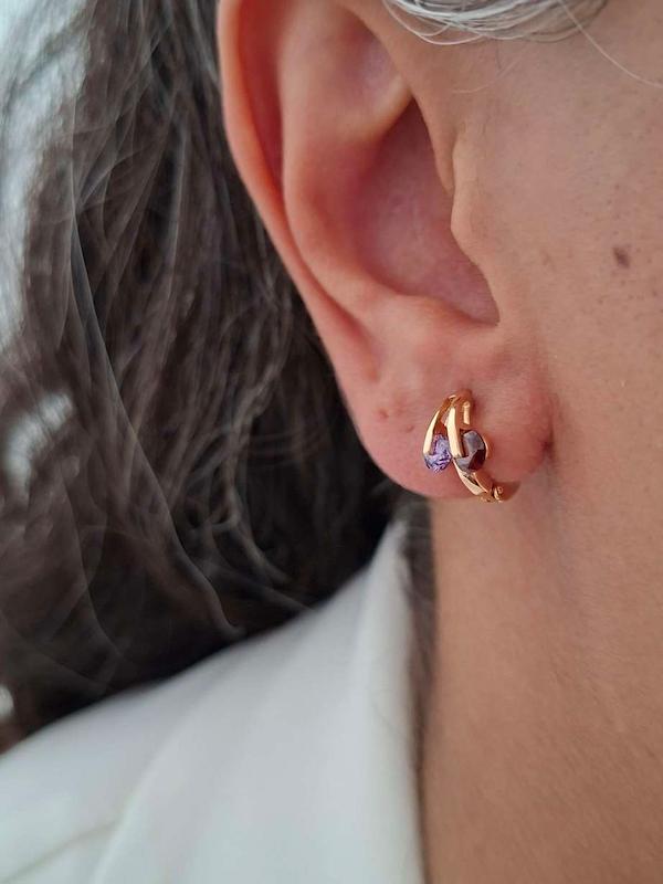 گوشواره حلقه ای گیلاس 