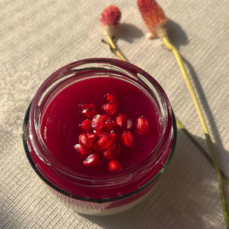 پودینگ انار 