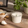سطل ماکروویوی ۶۱۰ سی سی طب پلاستیک (۲۰۰ عددی)