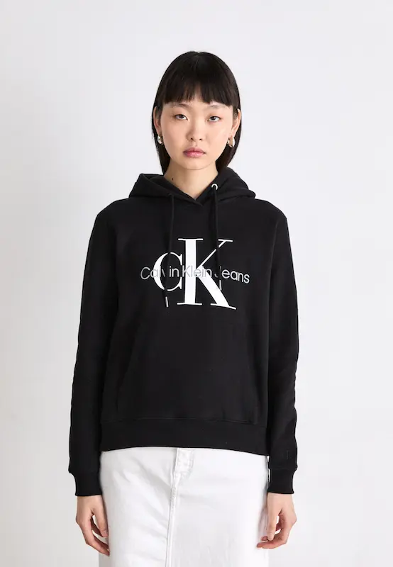 هودی زنانه مشکی برند Calvin Klein