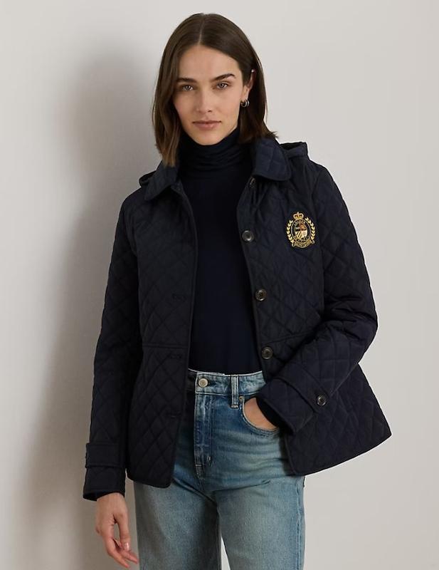 پافر رنگ سورمه ایی برند Ralph Lauren