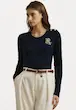 بافت سورمه ایی برند Ralph Lauren