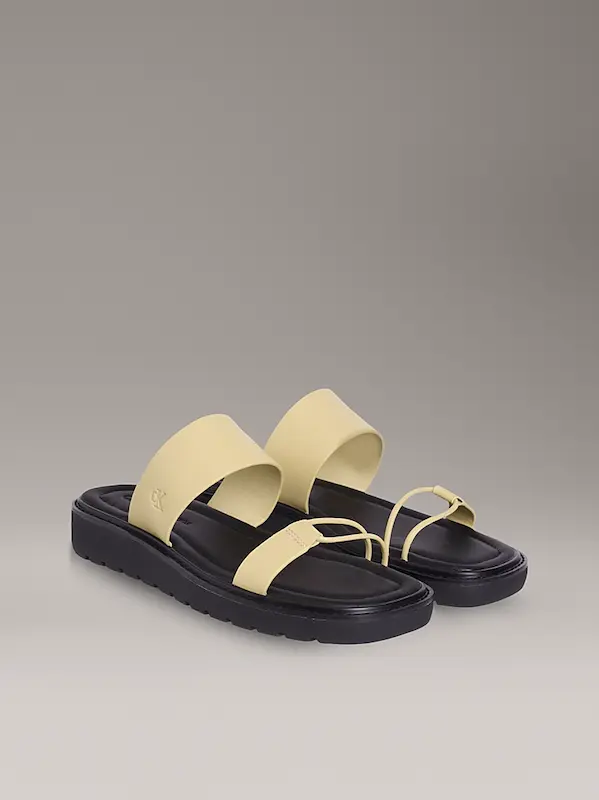 صندل رنگ کرم برند Calvin Klein