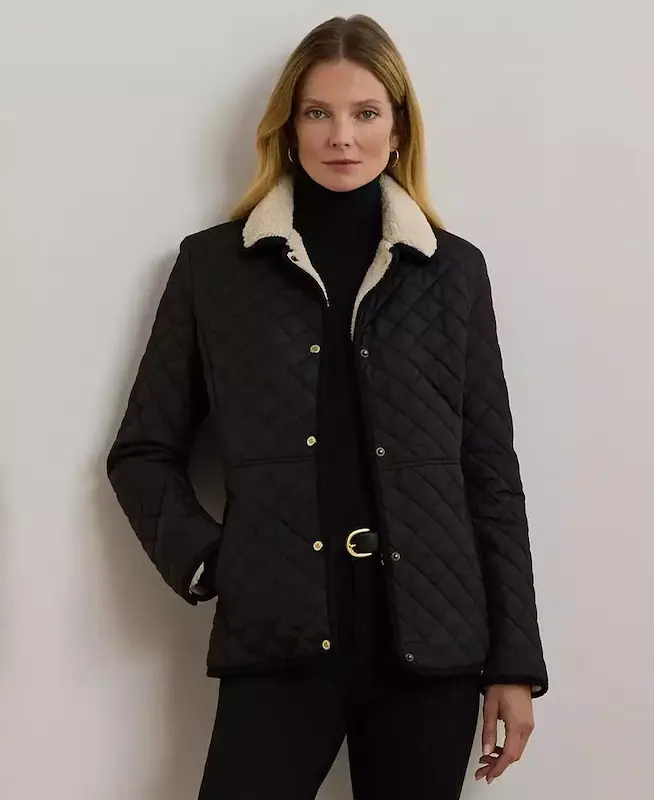 پافر رنگ مشکی برند Ralph Lauren