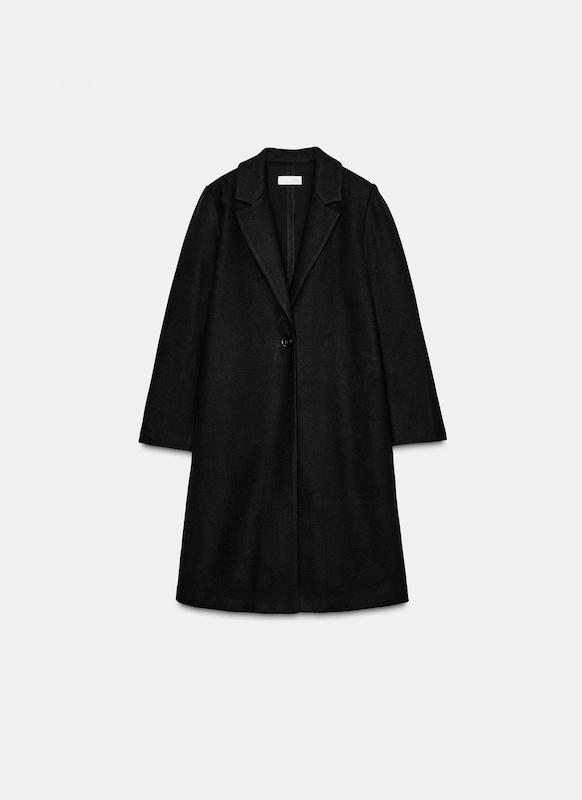 کت بلند مشکی برند Zara