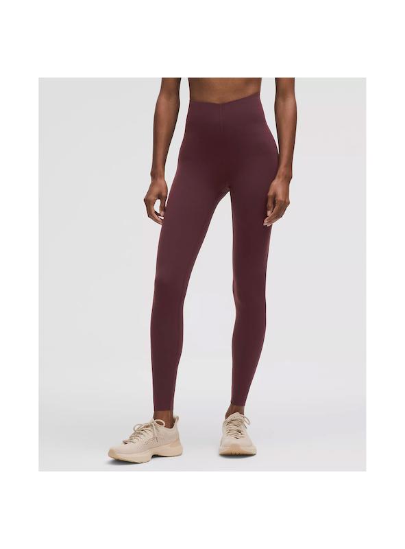 لگ زرشکی برند Lululemon Tight 28