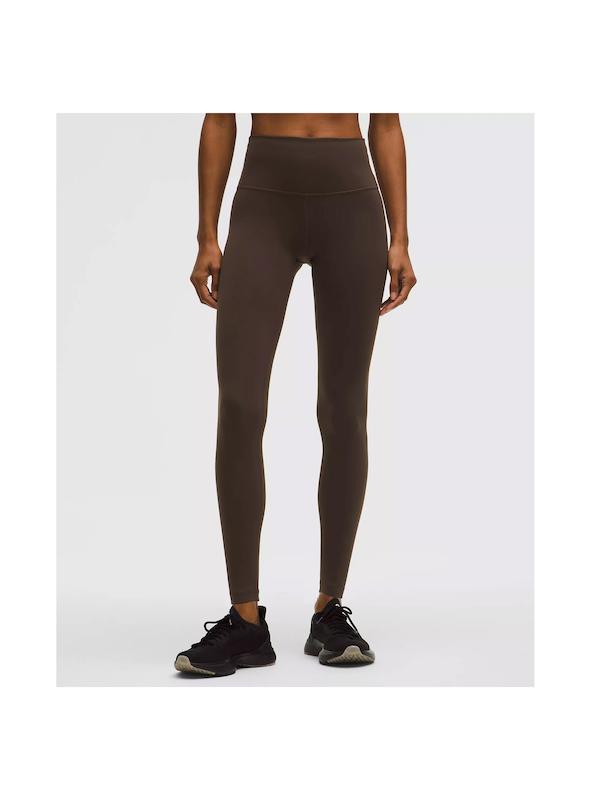 لگ قهوه ایی برند Lululemon Tight 28