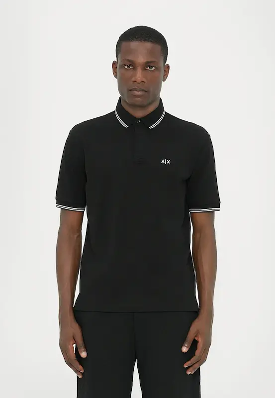 پولوشرت مردانه مشکی برند Armani Exchange