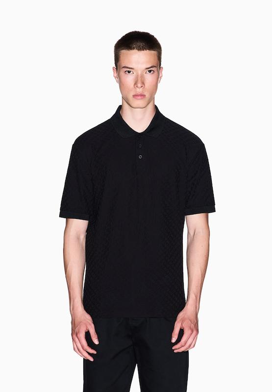 پولوشرت مردانه طرح دار برند Armani Exchange