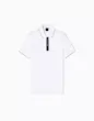پولوشرت مردانه سفید برند Armani Exchange - کد 1272