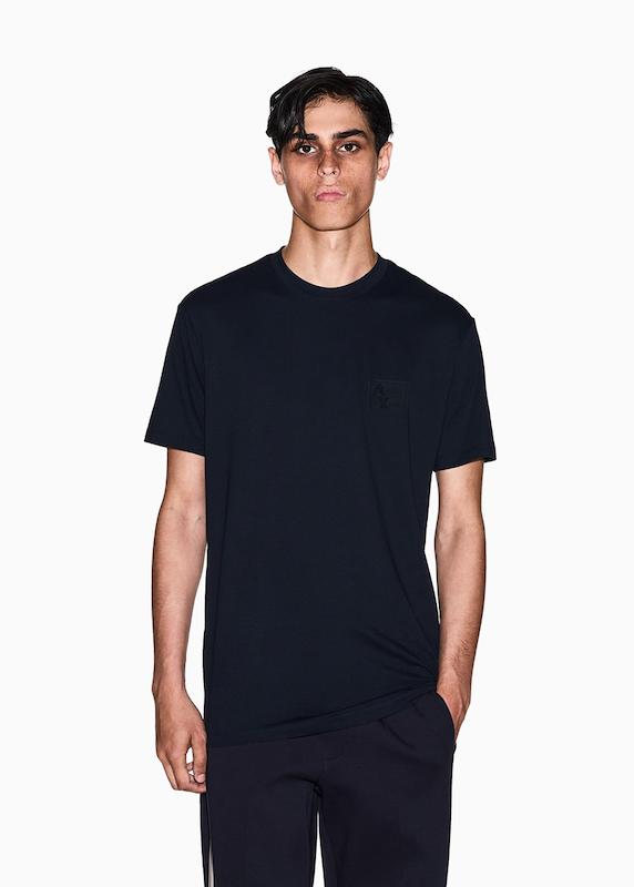 تیشرت مردانه سورمه ایی برند Armani Exchange - کد 1269