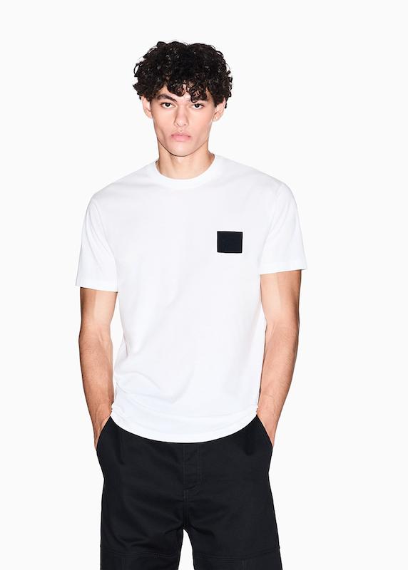 تیشرت مردانه سفید برند Armani Exchange - کد 1268