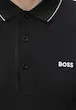 پولوشرت مشکی مردانه برند Boss - کد 1261
