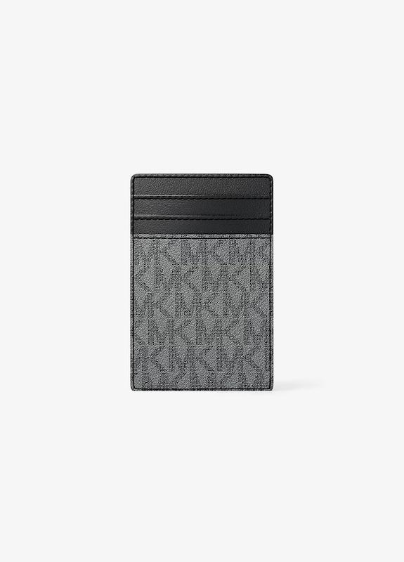 جا کارتی خاکستری طرح دار برند Michael Kors - کد 1212