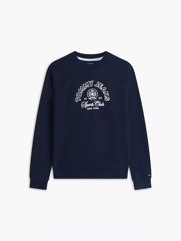 سویشرت سورمه ای زنانه برند Tommy Hilfiger - کد 1076