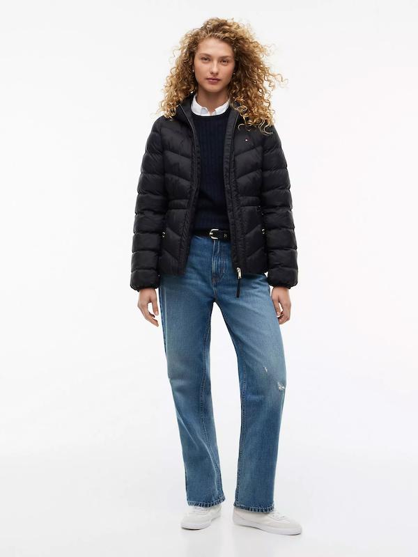 پافر مشکی برند Tommy Hilfiger - کد 1633