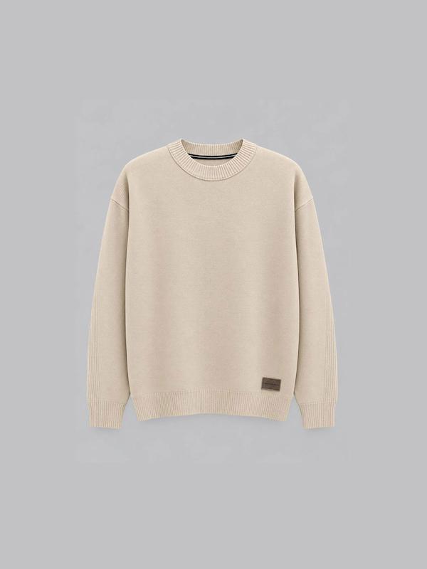 سویشرت مردانه کرم برند Calvin Klein - کد 1679
