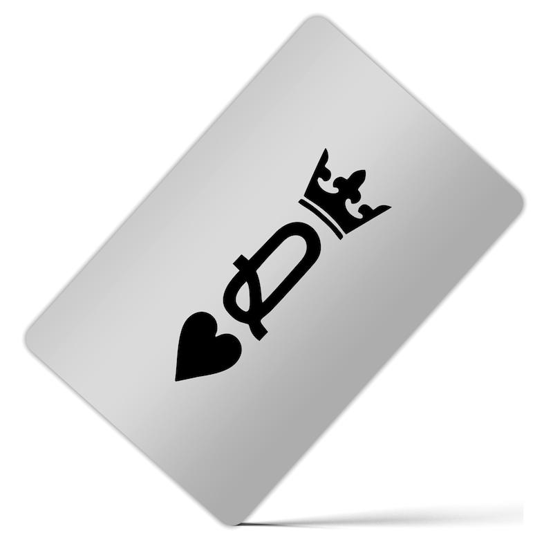 کارت بانکی فلزی طرح Queen کد 211