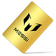 کارت بانکی فلزی طرح Messi کد 239