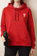 هودی چاپی قرمز