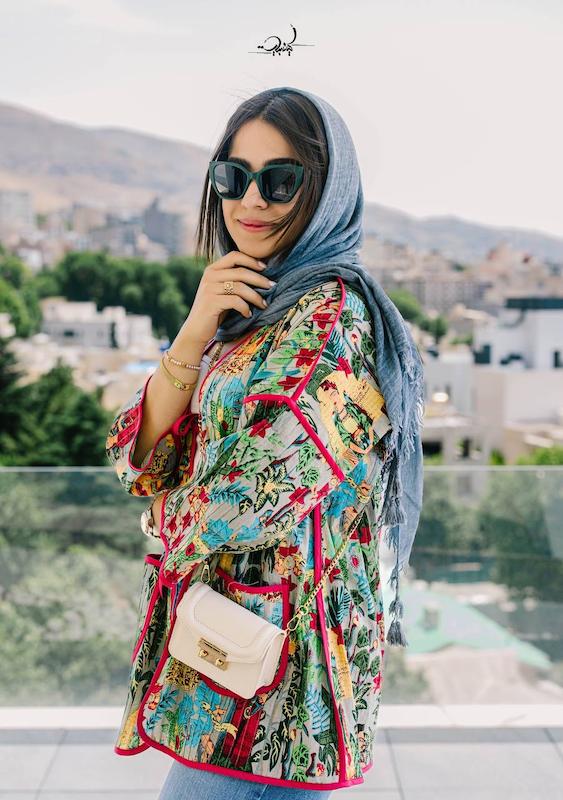 مانتو چرخكارى MAHI💗