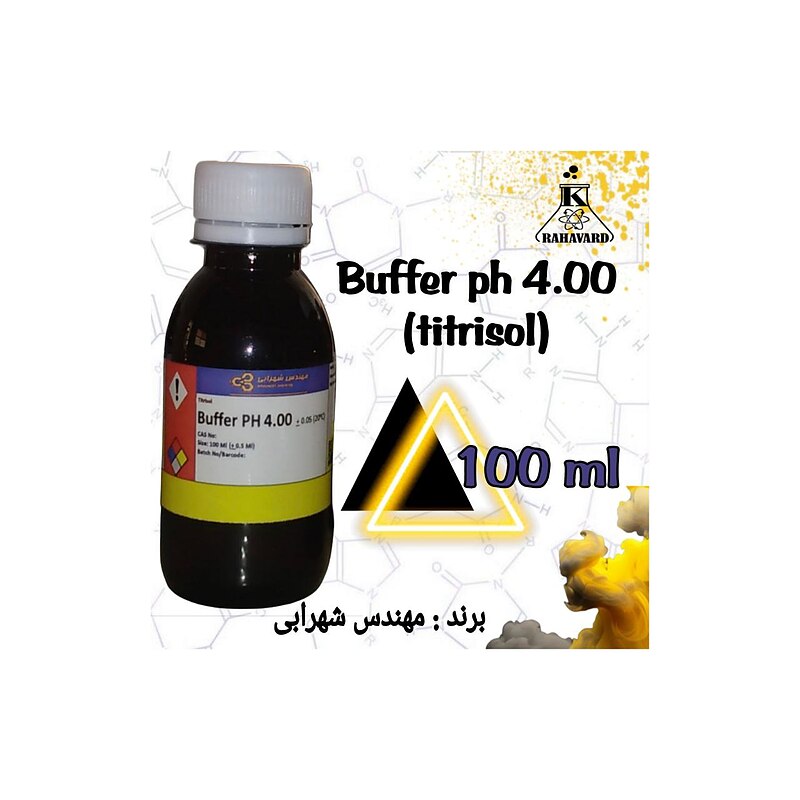 نام کالا : بافر پی اچ ۴ Buffer ph 4.00 (titrisol)