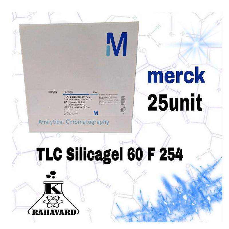 کاغذ تی ال سی سیلیکاژل ۶۰ اف ۲۵۴ TLC Silicagel 60 F 254